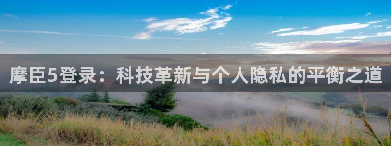 赢乐彩票凯捷平台：摩臣5登录：科技革新与个人隐私的平衡之道