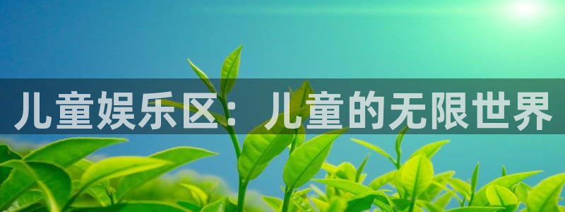 赢乐彩票集团：儿童娱乐区：儿童的无限世界