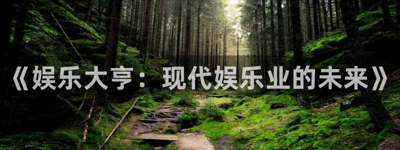 赢乐彩票体育注册代理：《娱乐大亨：现代娱乐业的未来》