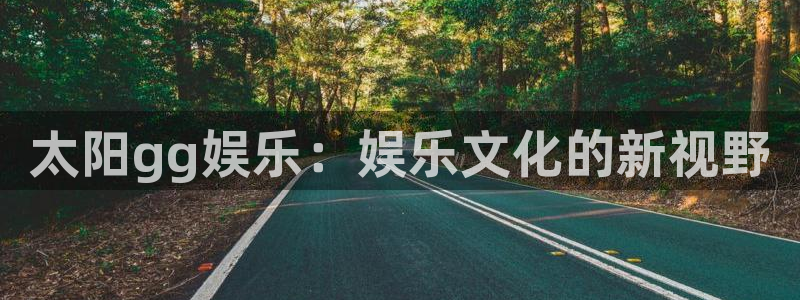 佛山市南海赢乐彩票机电仪器有限公司：太阳gg娱乐：娱乐文化的新视野